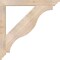 Ekena Millwork Funston Traditional Smooth Bracket, Douglas Fir, 3 1/2"W x 38"D x 38"H BKT04X38X38FST01SDF - alternate 2